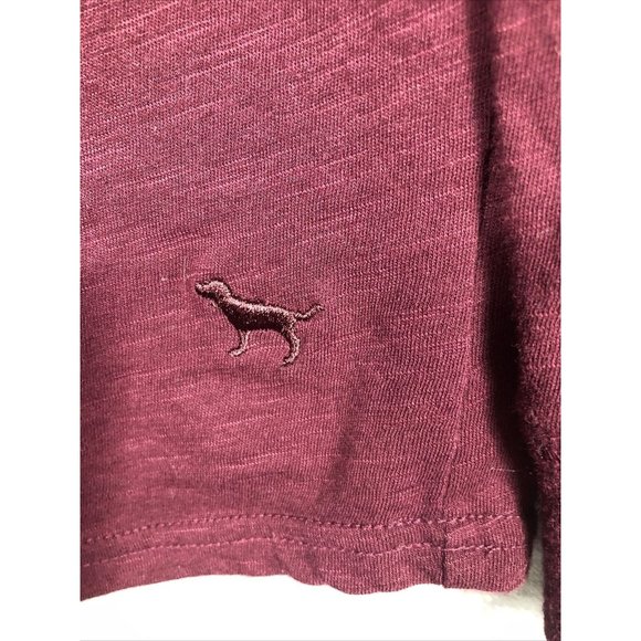 Pink Victoria Secret Shirt Women’s Long Sleeve Burgundy - Picture 5 of 8